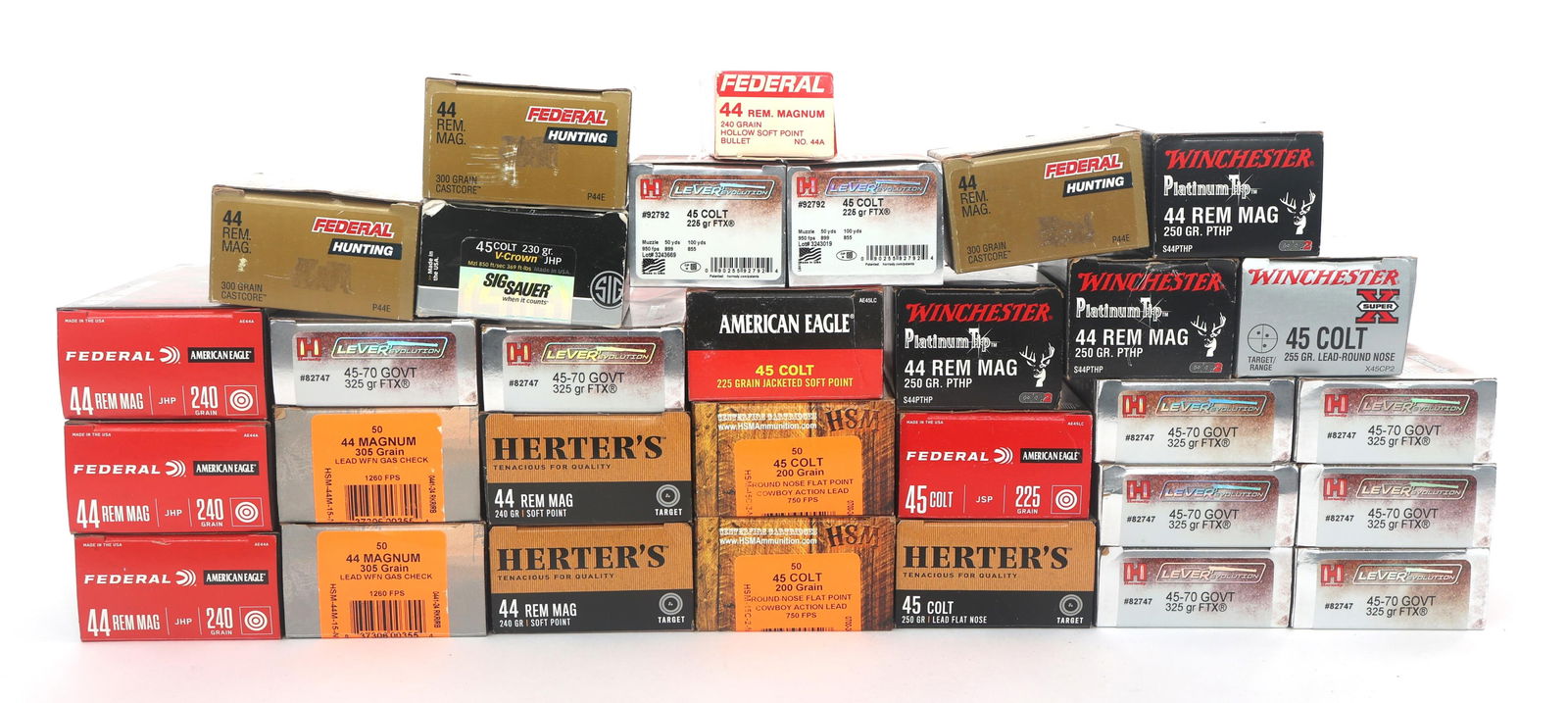 RIFLE AND HANDGUN AMMUNITION - 60 POUNDS TGW (1 of 4)