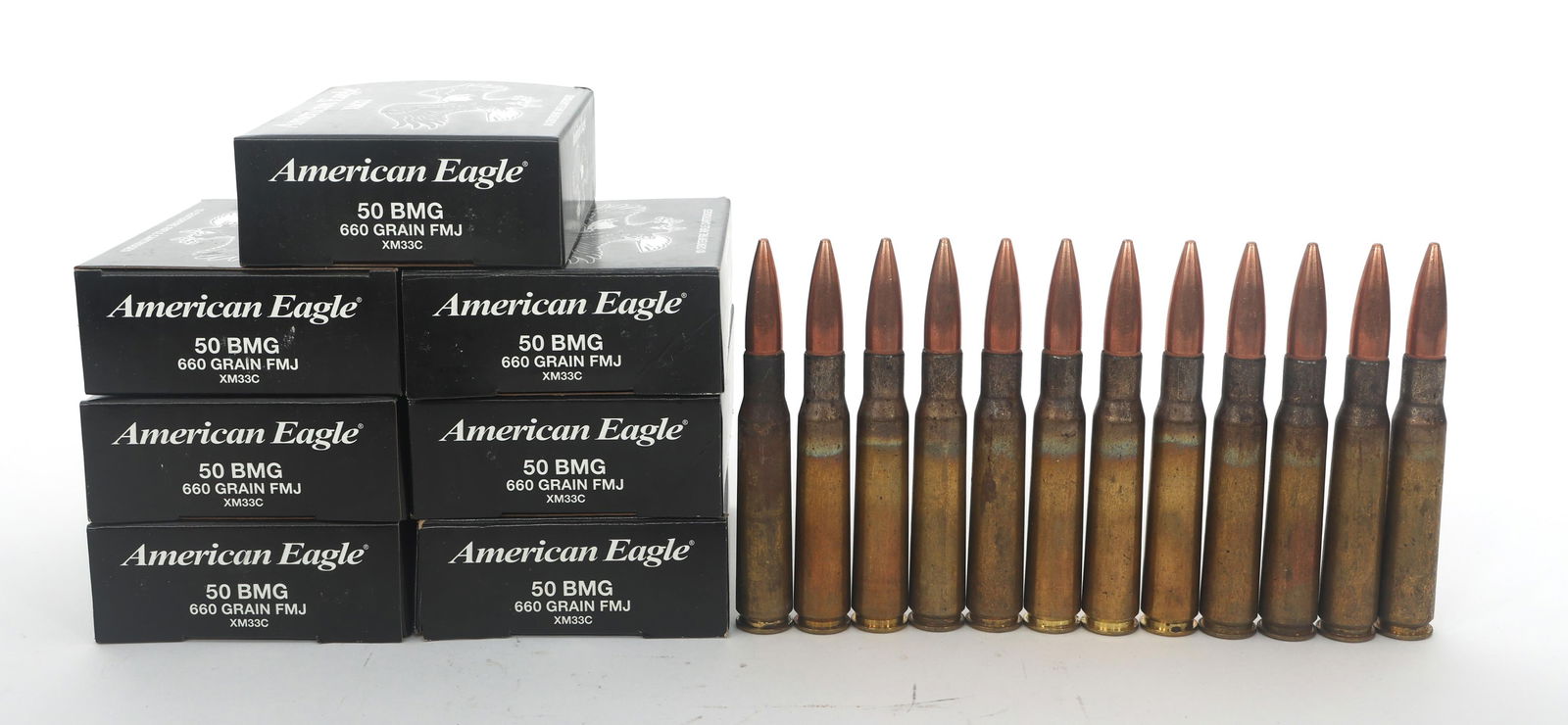 50 BMG CALIBER AMMUNITION - 82 ROUNDS (1 of 3)