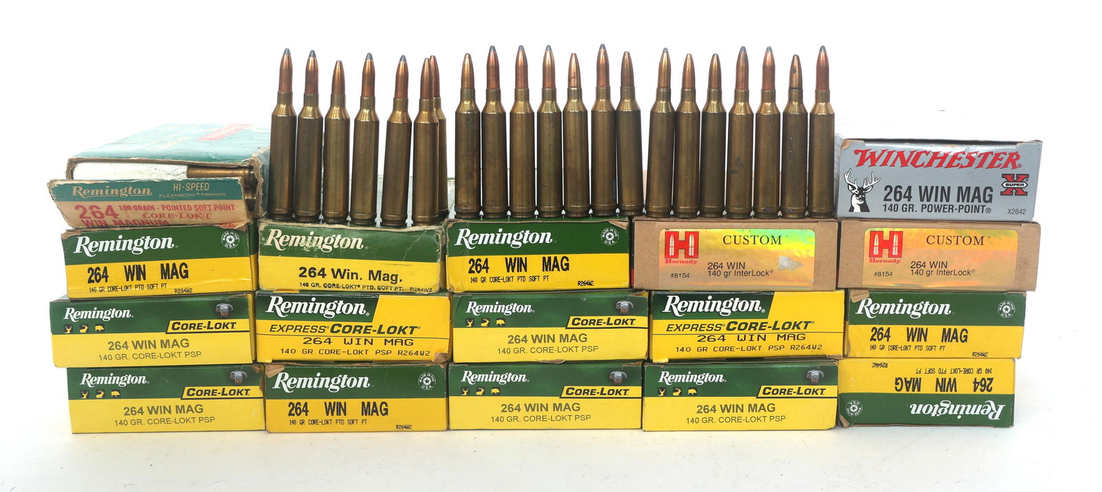 264 WIN MAG CALIBER RIFLE AMMO - 23 POUNDS TGW (1 of 4)