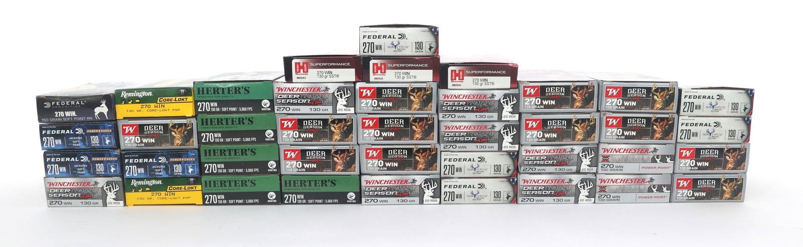 270 WIN CALIBER RIFLE AMMUNITION - 45 POUNDS TGW (1 of 4)
