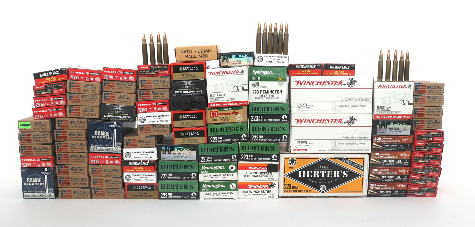 RIFLE AMMUNITION - 60 POUNDS TOTAL GROSS WEIGHT (1 of 4)