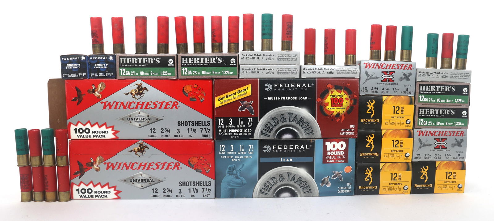 12 GAUGE SHOTGUN AMMUNITION - 60 POUNDS TGW (1 of 4)