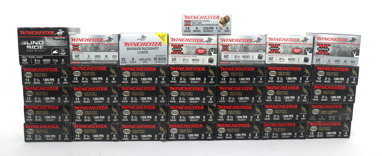 WINCHESTER 12 GA SHOTGUN AMMUNITION 60 POUNDS TGW (1 of 4)