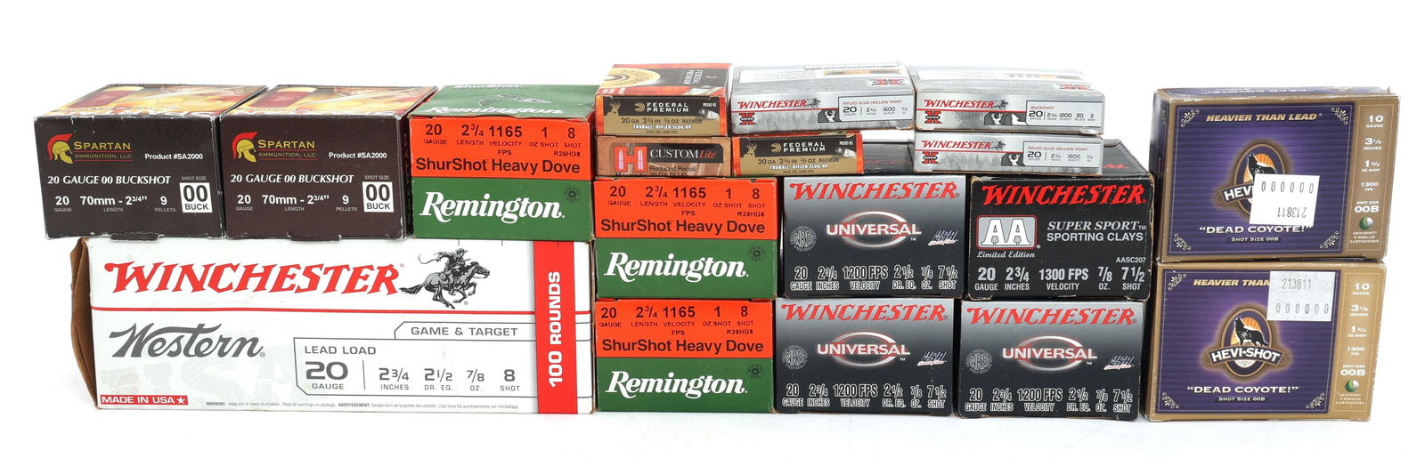 20 GAUGE SHOTGUN AMMUNITION - 28 POUNDS TGW (1 of 3)