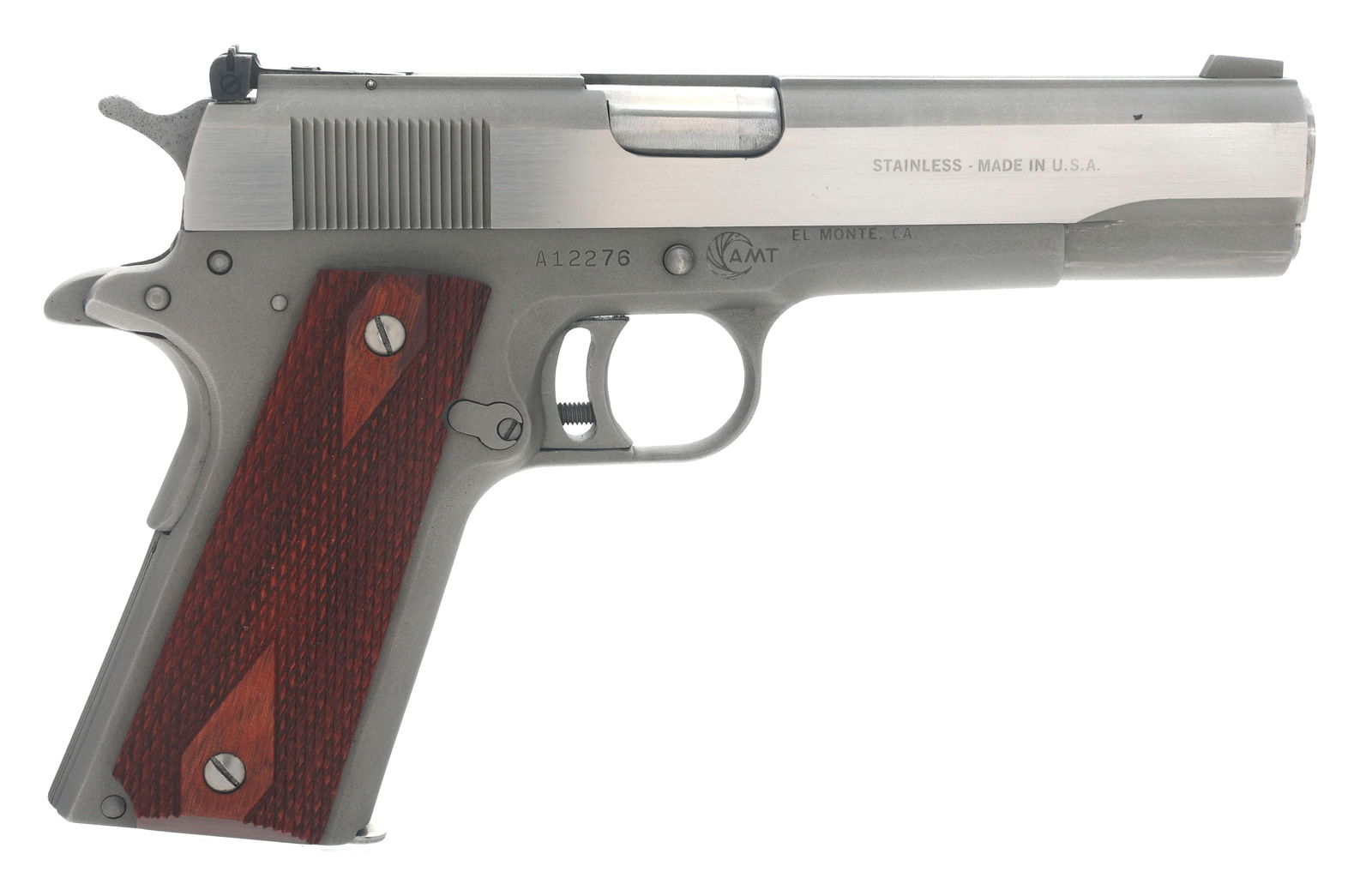 AMT MODEL HARDBALLER .45 ACP CALIBER PISTOL (1 of 12)