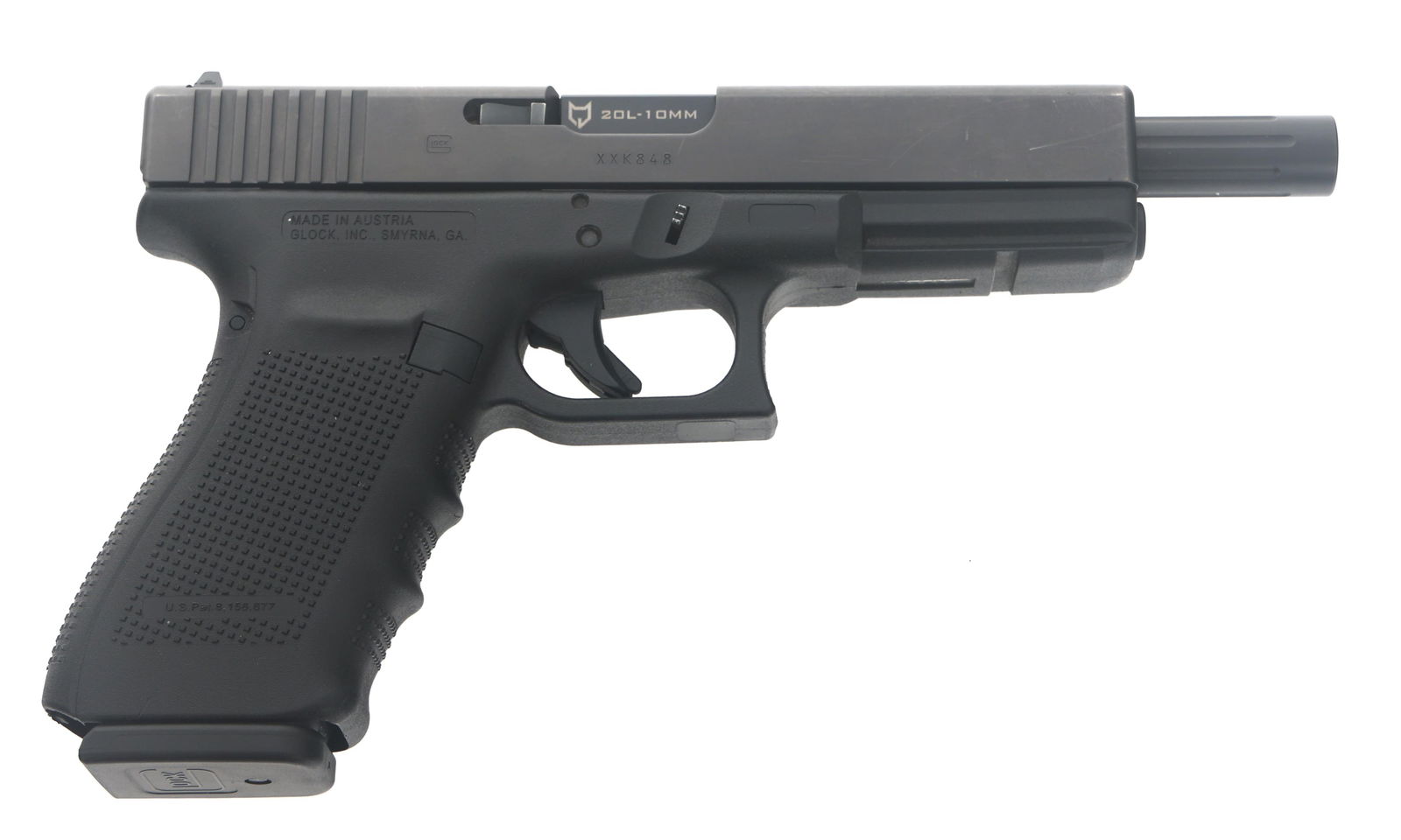 GLOCK MODEL 20 GEN 4 10mm CALIBER SEMI AUTO PISTOL (1 of 15)