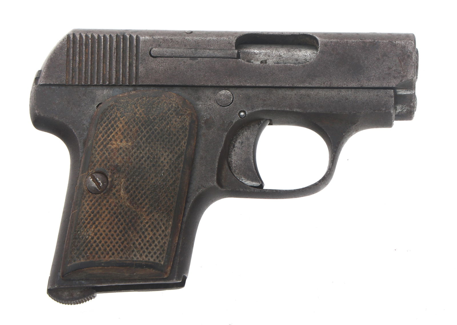 SPANISH 6.35mm CALIBER SEMI AUTO POCKET PISTOL (1 of 6)
