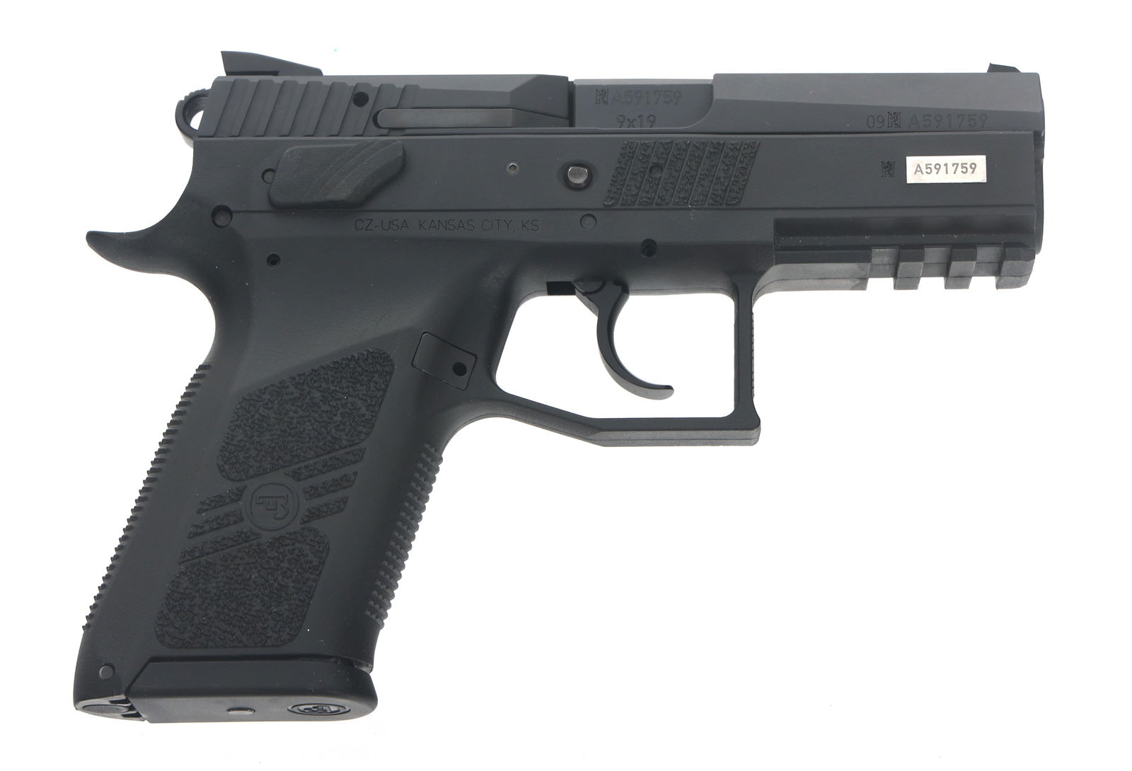 CZ MODEL 75 P-07 9x19mm CALIBER PISTOL (1 of 14)