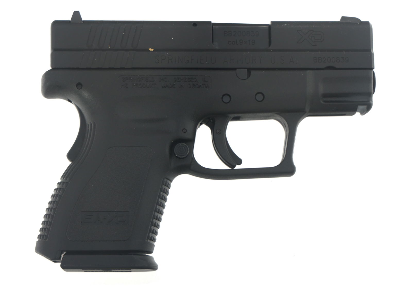 SPRINGFIELD ARMORY MODEL XD 9mm CALIBER PISTOL (1 of 13)