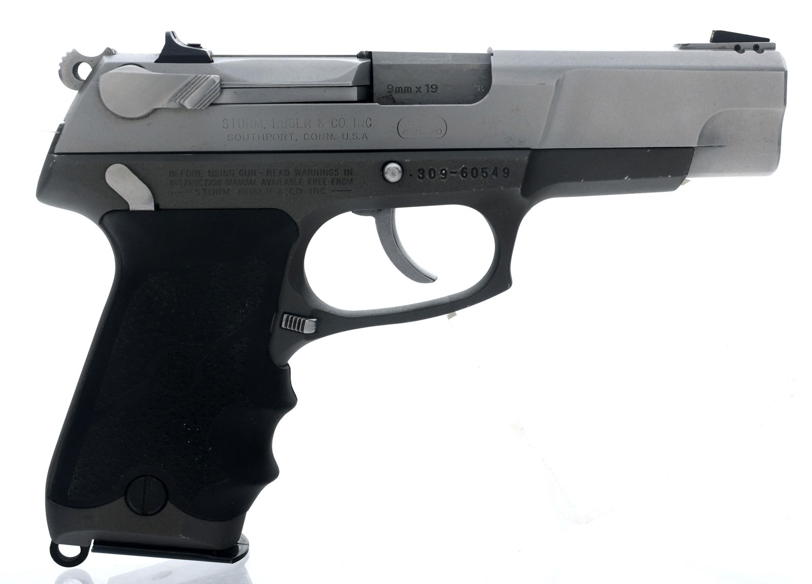 RUGER MODEL P89 9mm CALIBER SEMI AUTO PISTOL (1 of 12)