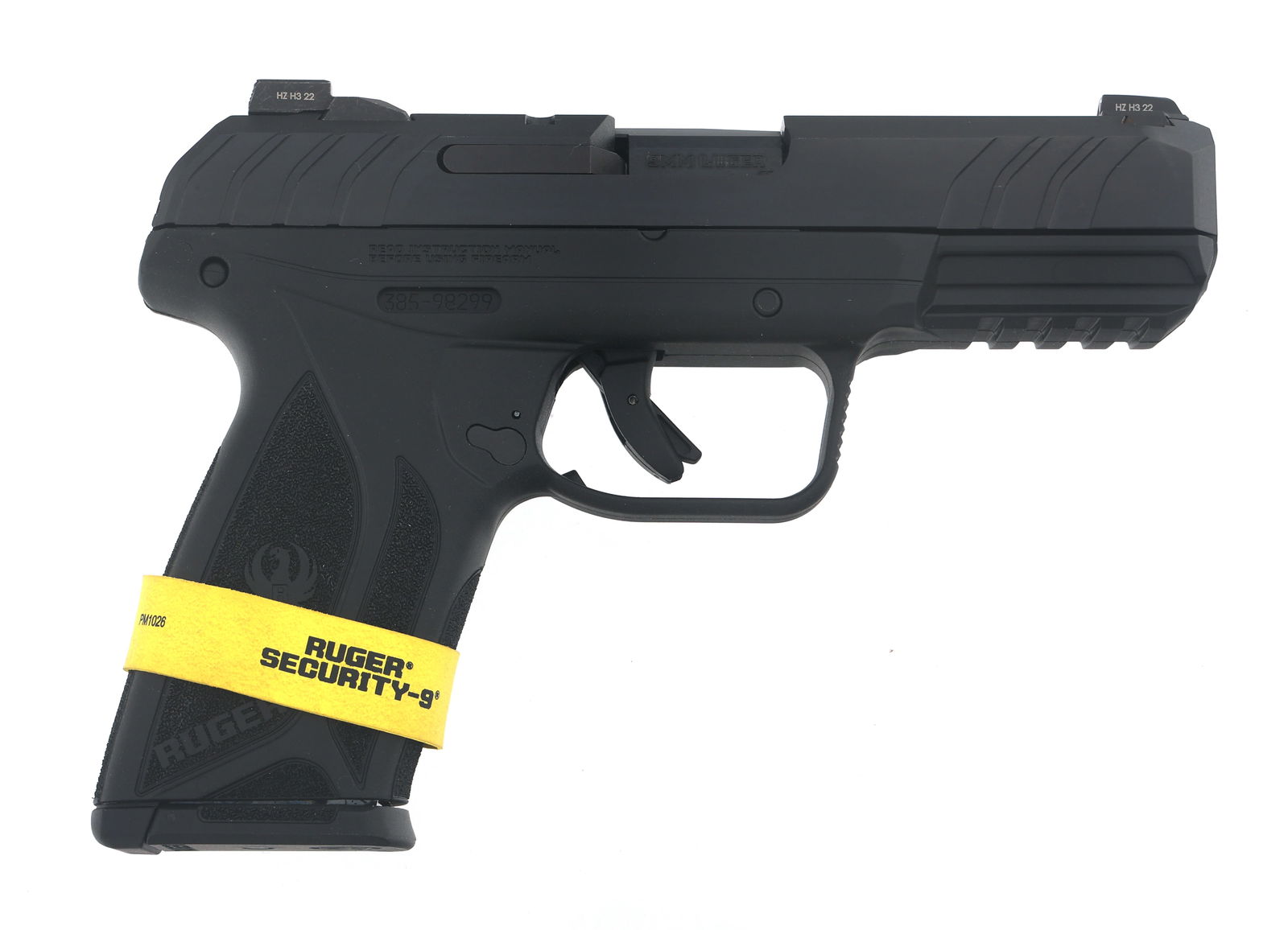 RUGER MODEL SECURITY 9 9x19mm CALIBER PISTOL (1 of 15)