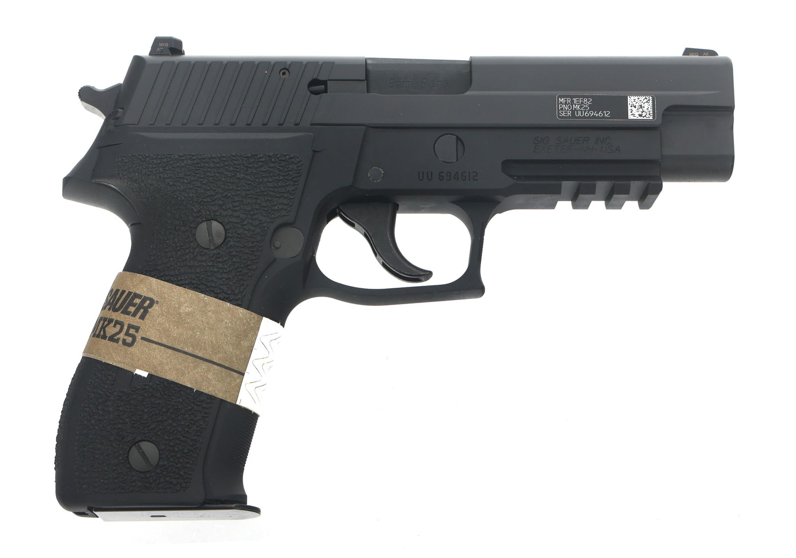 SIG SAUER P226 NAVY MK 25 9mm CALIBER PISTOL (1 of 15)