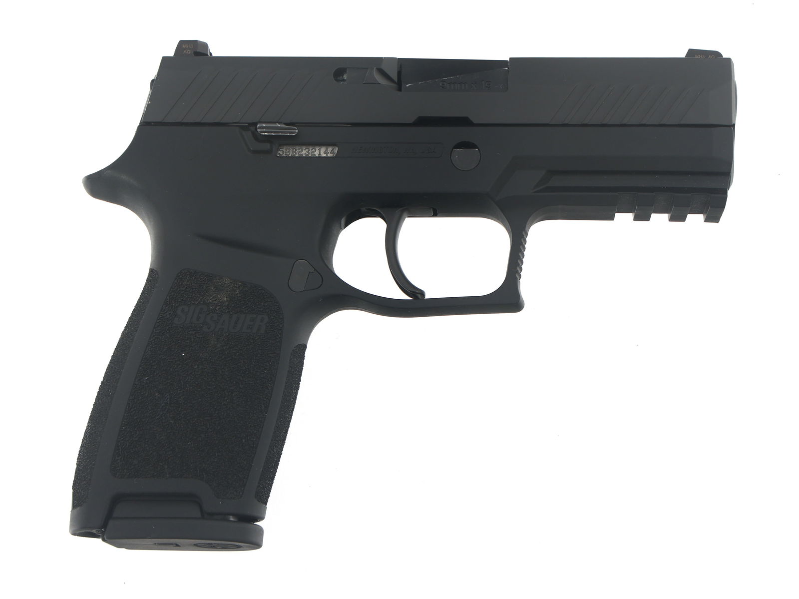 SIG SAUER MODEL P320 9mm CALIBER PISTOL (1 of 13)