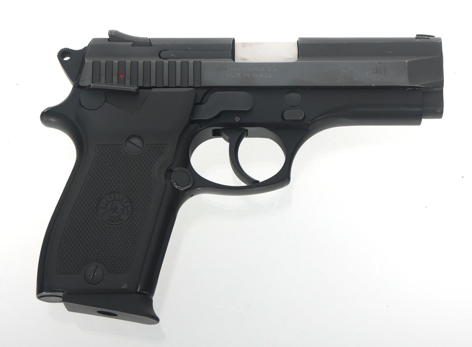 TAURUS MODEL PT 909 9mm CALIBER SEMI AUTO PISTOL (1 of 14)