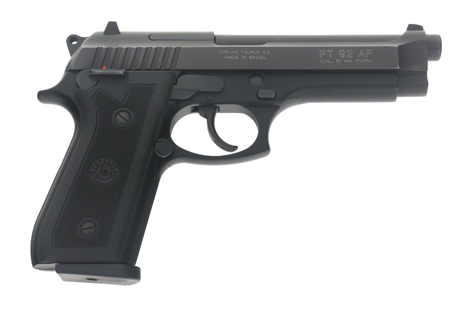 TAURUS MODEL PT92AF 9mm CALIBER SEMI AUTO PISTOL (1 of 14)