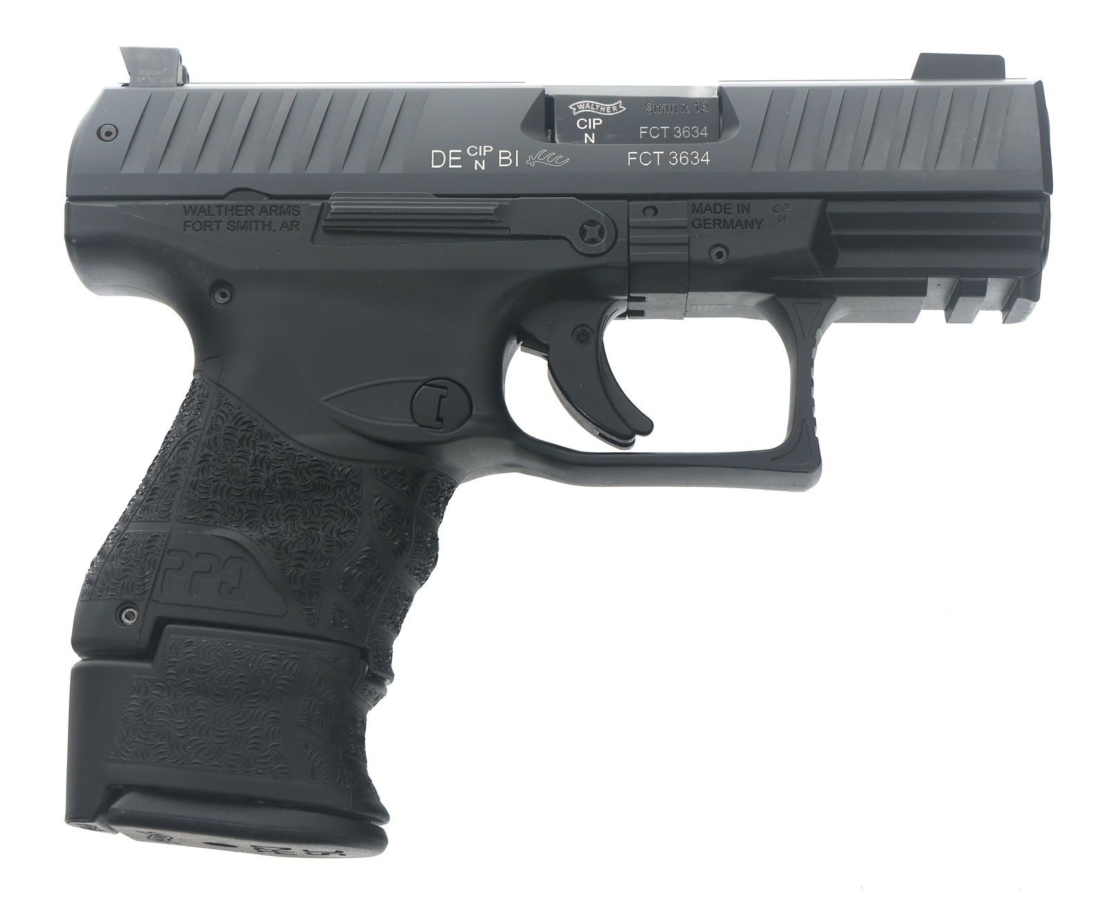 WALTHER MODEL PPQ 9x19mm CALIBER PISTOL (1 of 15)