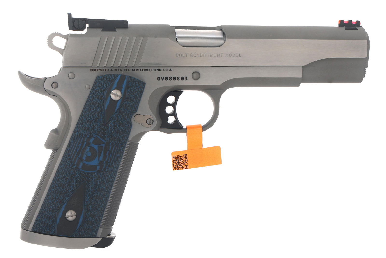 COLT GOLD CUP TROPHY .38 SUPER CALIBER PISTOL (1 of 14)