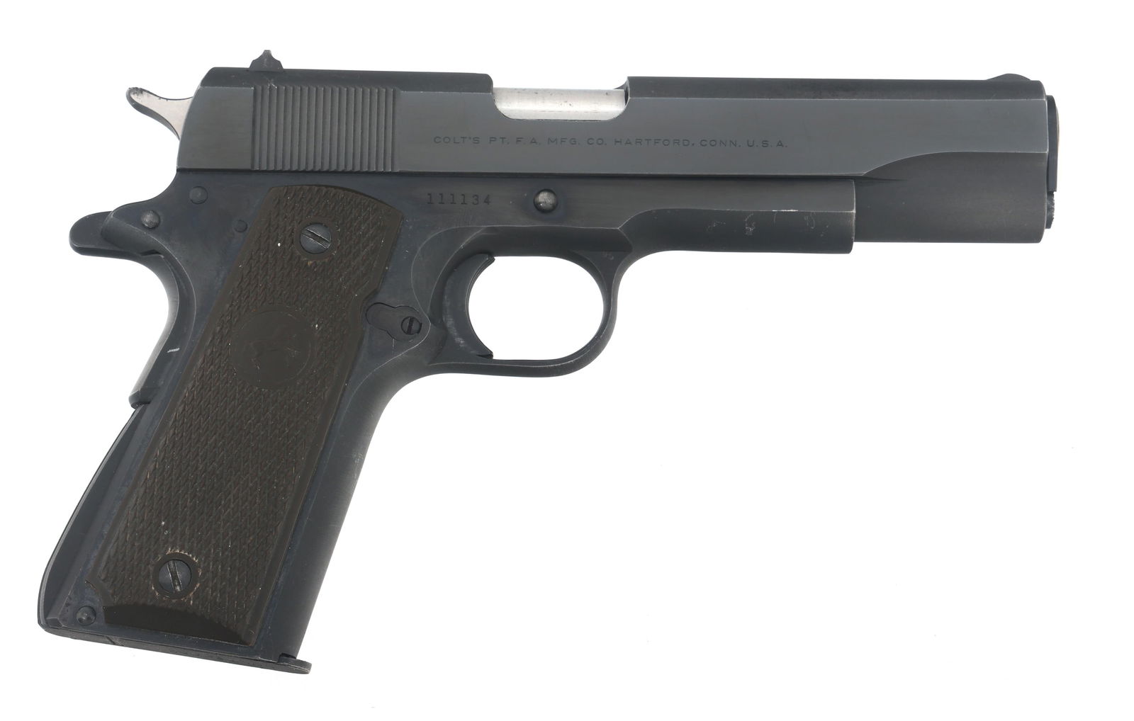 1953 COLT MODEL SUPER 38 .38 SUPER CALIBER PISTOL (1 of 13)