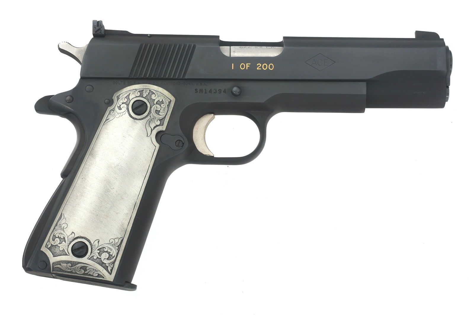 COLT MODEL ACE ARKANSAS .22 LR CAL PISTOL (1 of 16)