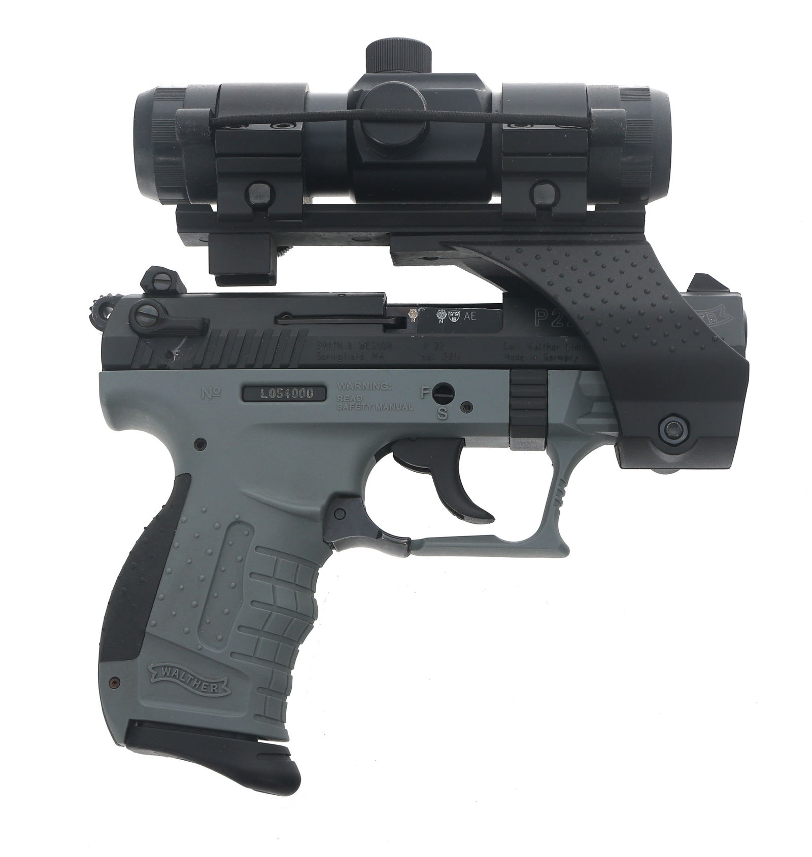 WALTHER MODEL P-22 .22 LR CALIBER PISTOL (1 of 15)