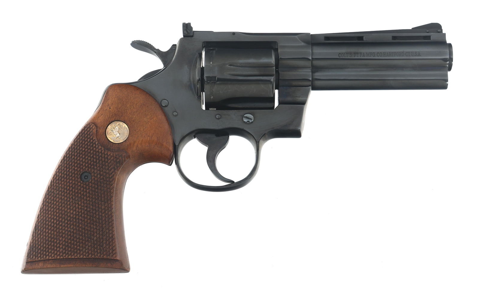 1970 COLT MODEL PYTHON .357 MAG CALIBER REVOLVER (1 of 16)