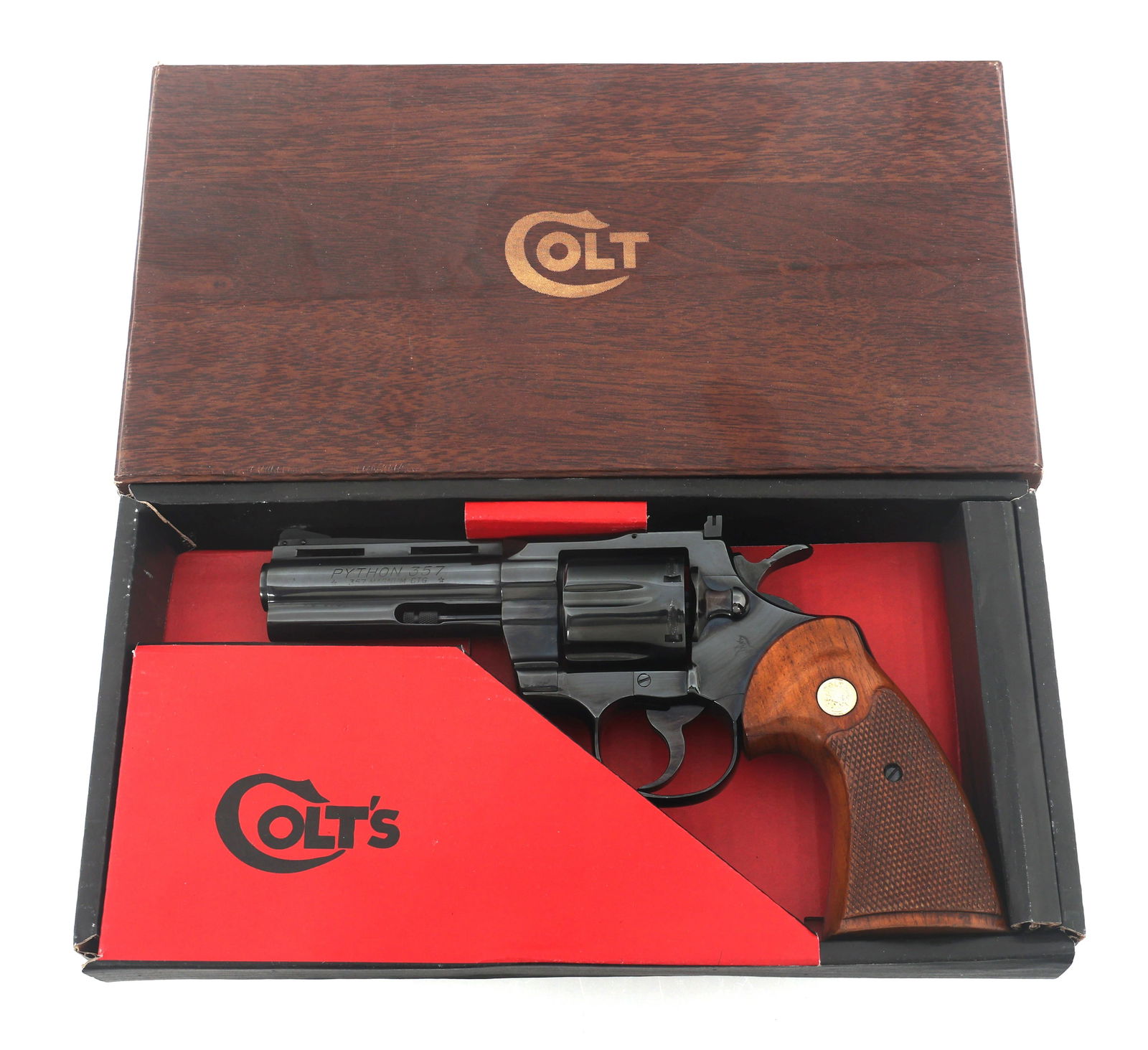 1970 COLT MODEL PYTHON .357 MAG CALIBER REVOLVER - 2