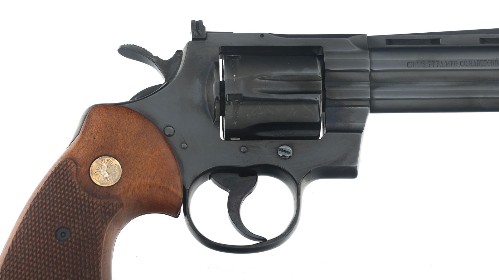 1970 COLT MODEL PYTHON .357 MAG CALIBER REVOLVER - 4