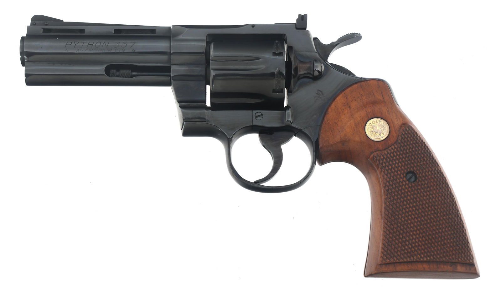 1970 COLT MODEL PYTHON .357 MAG CALIBER REVOLVER - 6