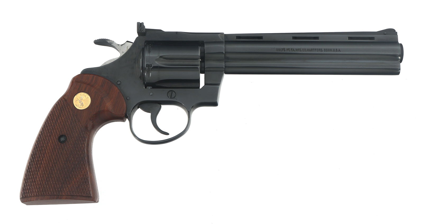 COLT MODEL DIAMONDBACK .22 LR CALIBER REVOLVER (1 of 16)