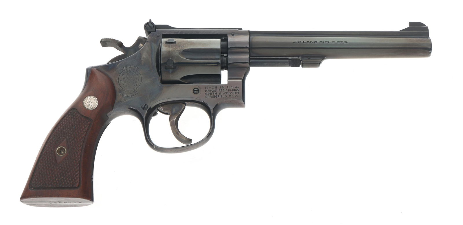 SMITH & WESSON MODEL 17-4 .22 LR CALIBER REVOLVER (1 of 16)
