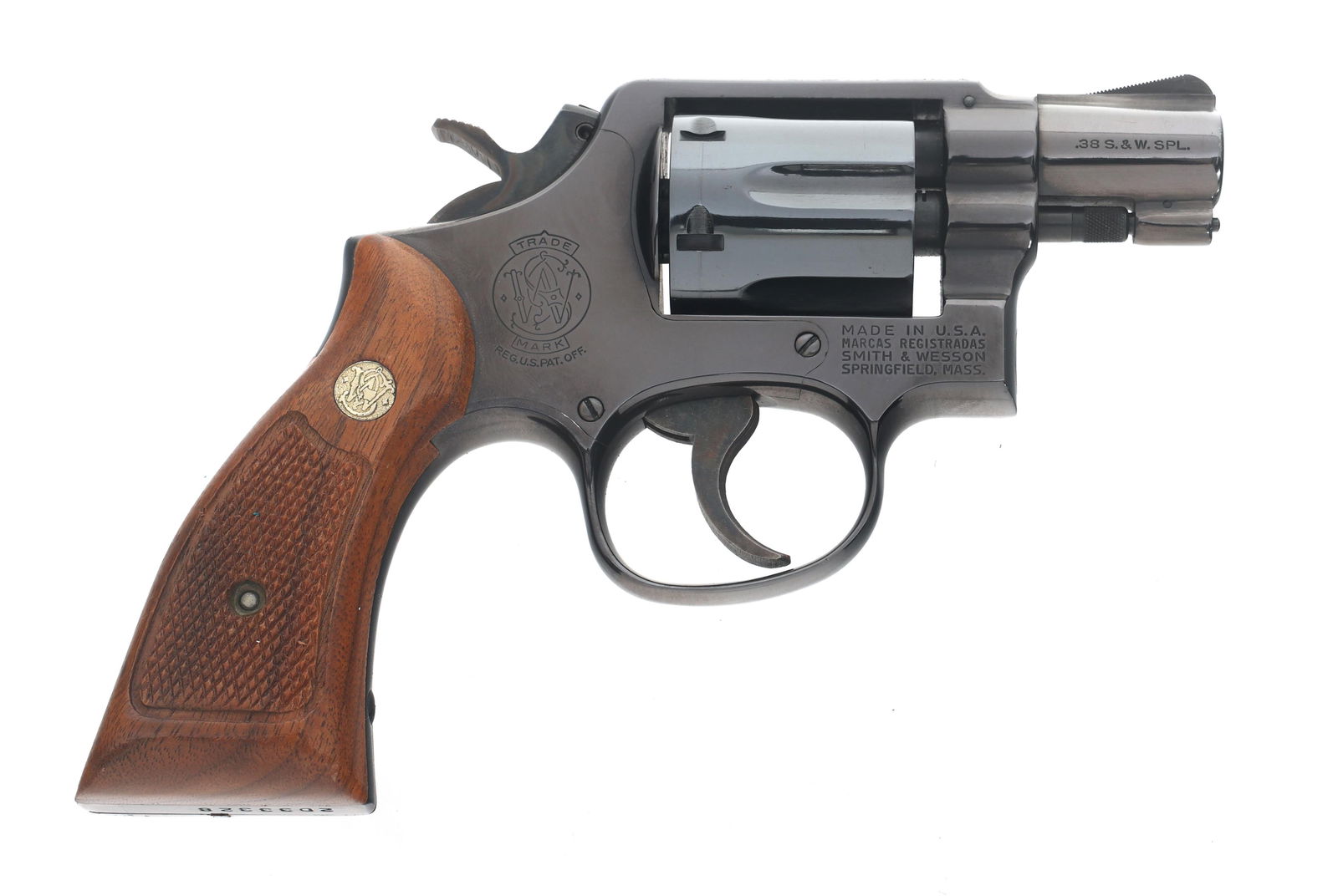 SMITH & WESSON MODEL 10-5 .38 SPL CALIBER REVOLVER (1 of 12)