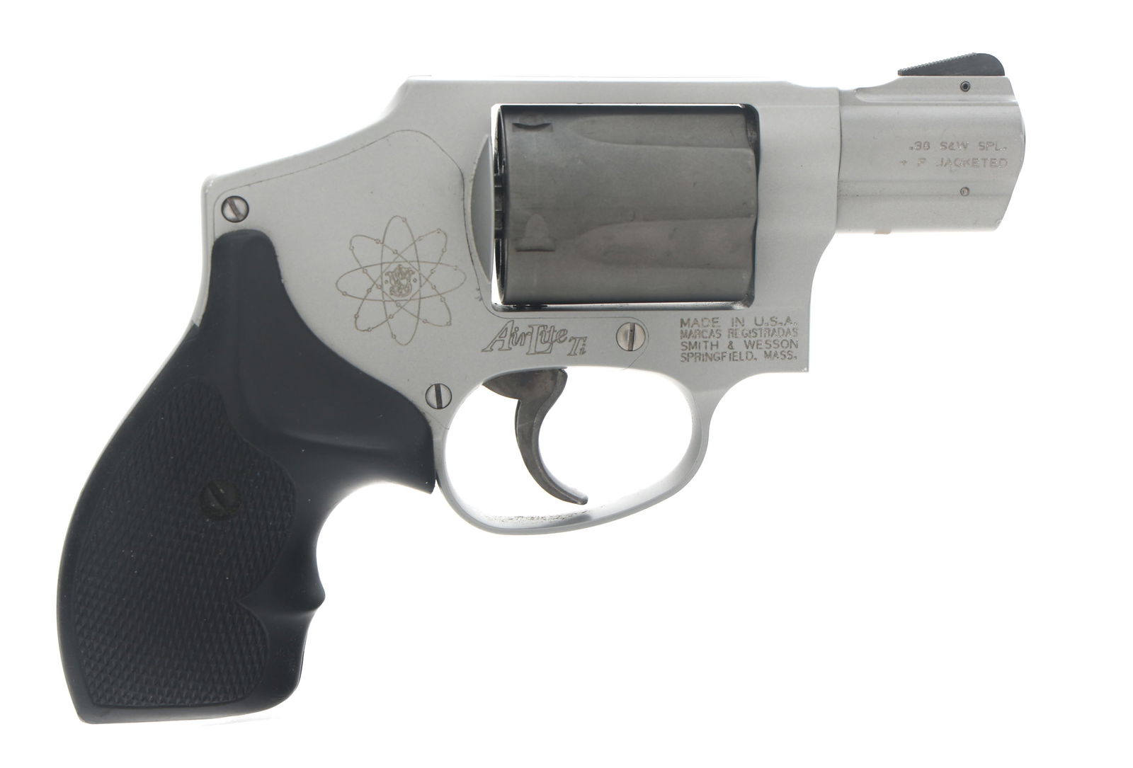 S&W MODEL AIRLITE Ti .38 SPL +P CALIBER REVOLVER (1 of 14)