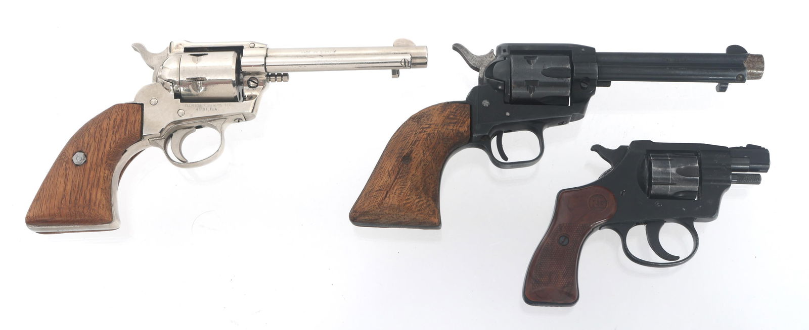 RG 23, RG 66 and H SCHMIDT 21 .22 CAL REVOLVERS (1 of 7)