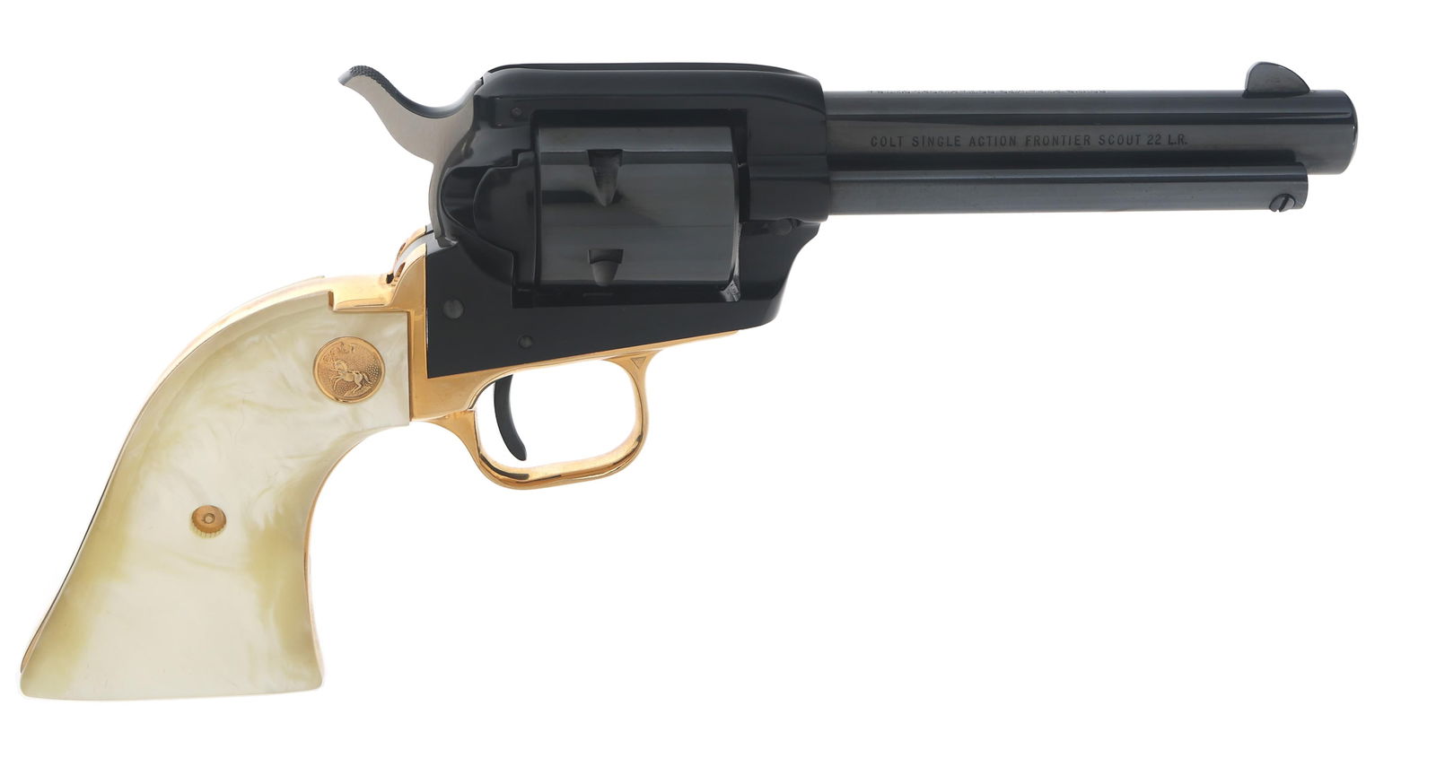 COLT W VIRGINIA CENTENNIAL FRONTIER SCOUT REVOLVER (1 of 15)