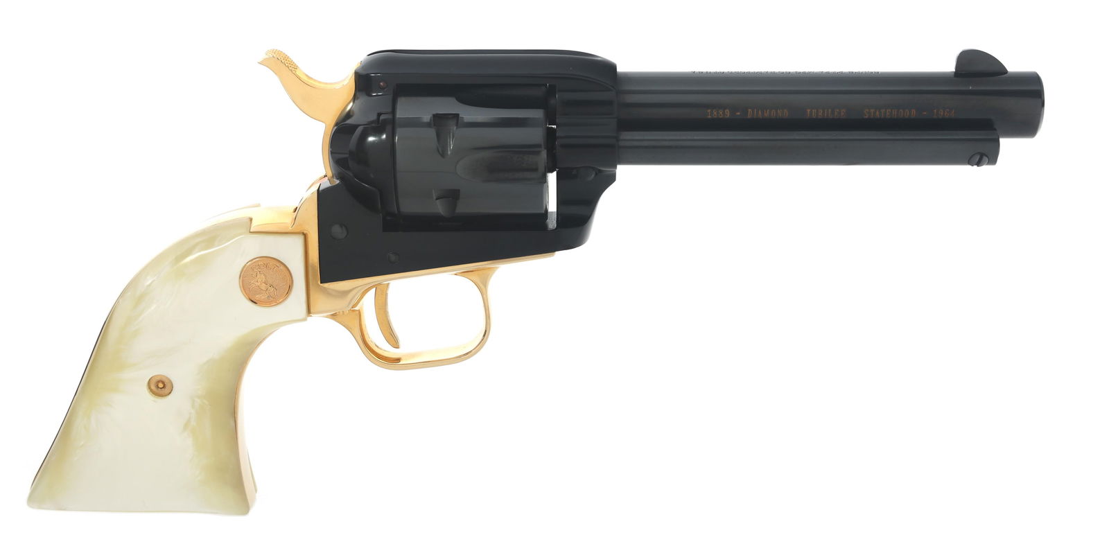 COLT SAA MONTANA CENTENNIAL 22 LR CAL REVOLVER (1 of 15)