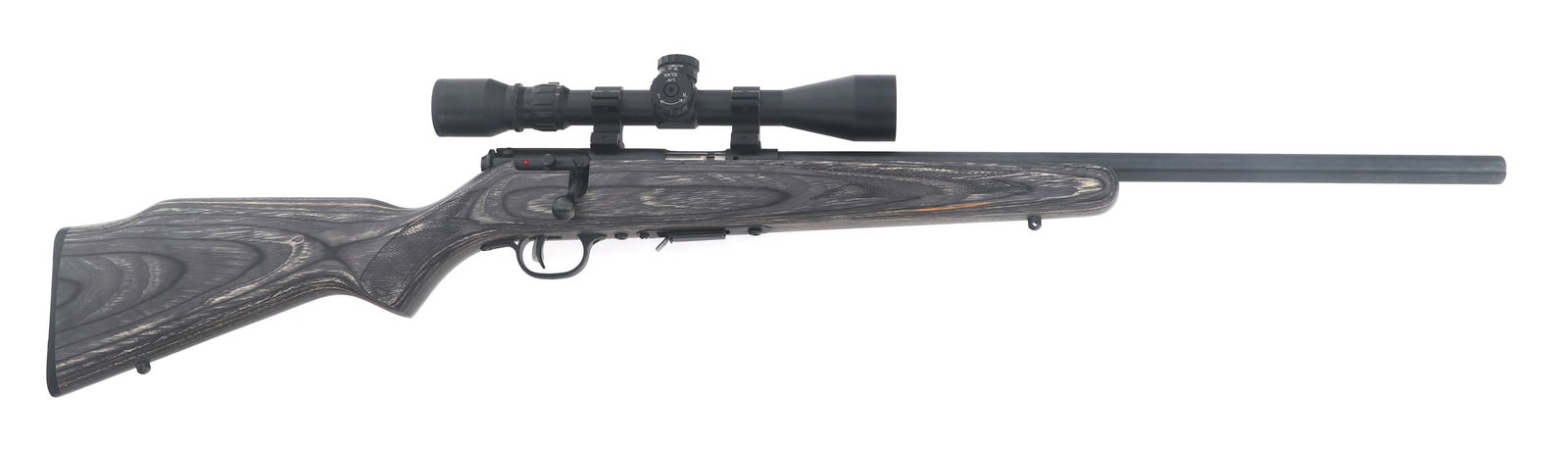 SAVAGE ARMS MODEL 93R17 .17 HMR CALIBER RIFLE (1 of 11)