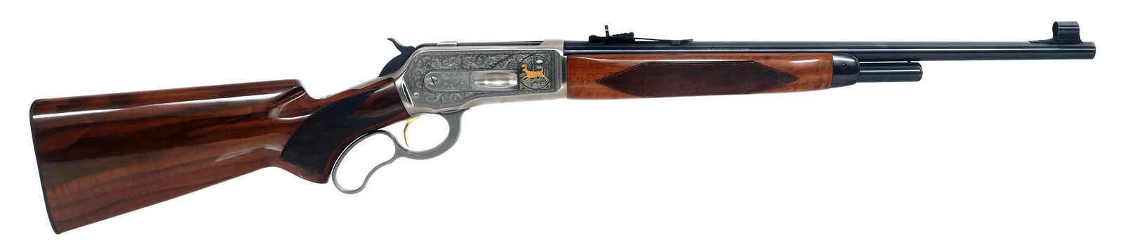 BROWNING MODEL 71 HIGH GRADE .348 WIN CAL RIFLE (1 of 11)