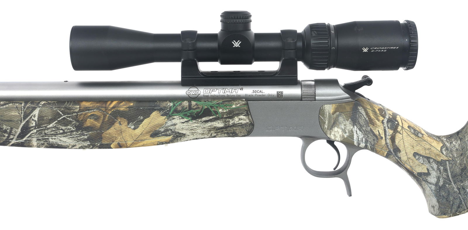 CVA OPTIMA MUZZLE LOADER & VORTEX CROSSFIRE SCOPE - 8