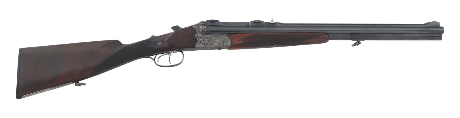 FRANZ SODIA 20 GA, 22 HORNET & 7x57 VIERLING RIFLE (1 of 20)