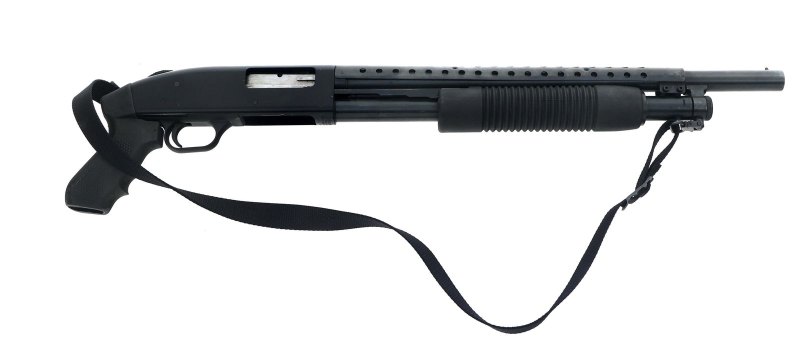 MOSSBERG MODEL 500A 12 GAUGE PUMP ACTION SHOTGUN (1 of 8)