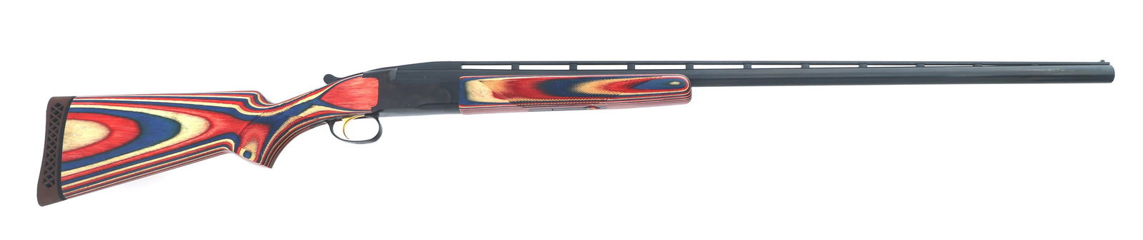 BROWNING MODEL BT-99 12 GAUGE BREAK ACTION SHOTGUN: BROWNING MODEL BT-99 12 GAUGE BREAK ACTION SHOTGUN Browning Model BT-99 12 gauge break action shotgun. Import stamped Browning. 2.75" shells. Removable Improved Modified choke. Vented rib barrel with