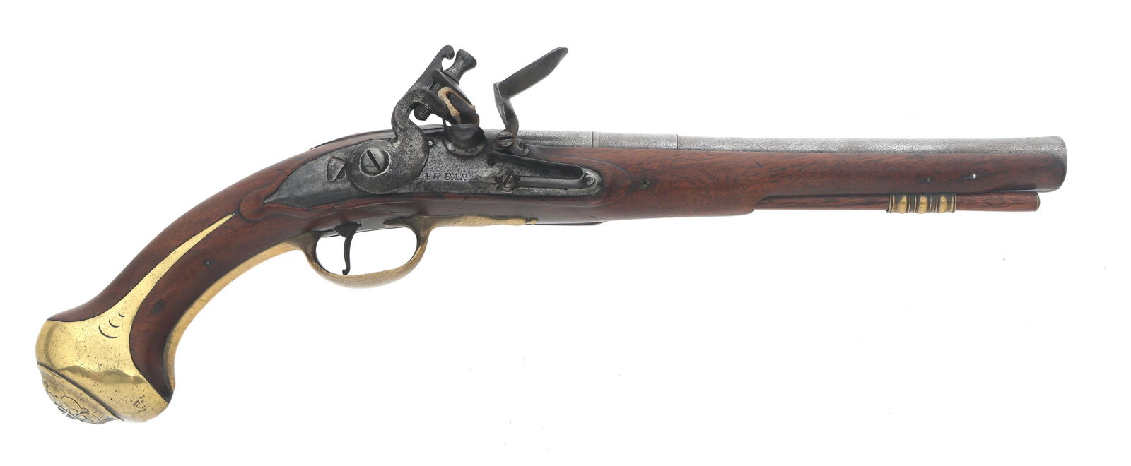 BARBAR 16 BORE FLINTLOCK HOLSTER PISTOL (1 of 12)