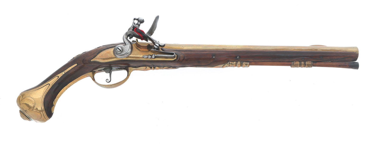 BECKERS OF MAASTRICHT 20 BORE FLINTLOCK PISTOL (1 of 13)
