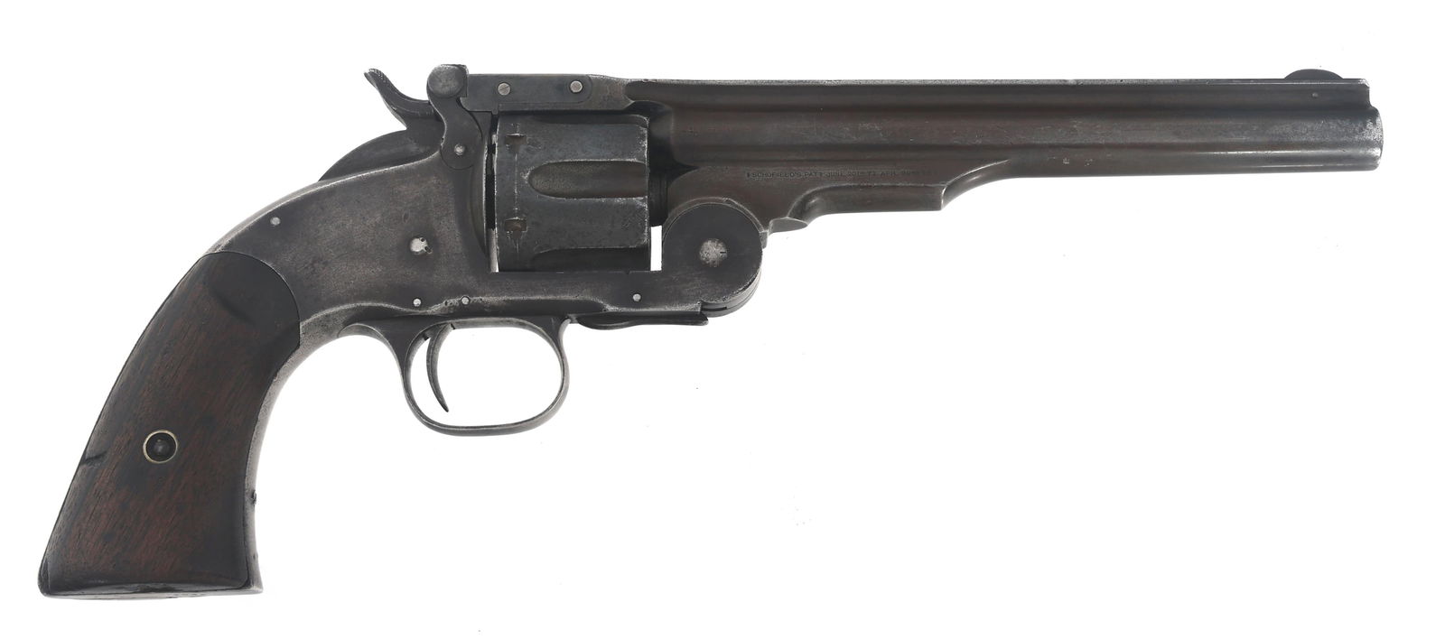 SMITH & WESSON 2nd MODEL SCHOFIELD 45 CAL REVOLVER (1 of 14)