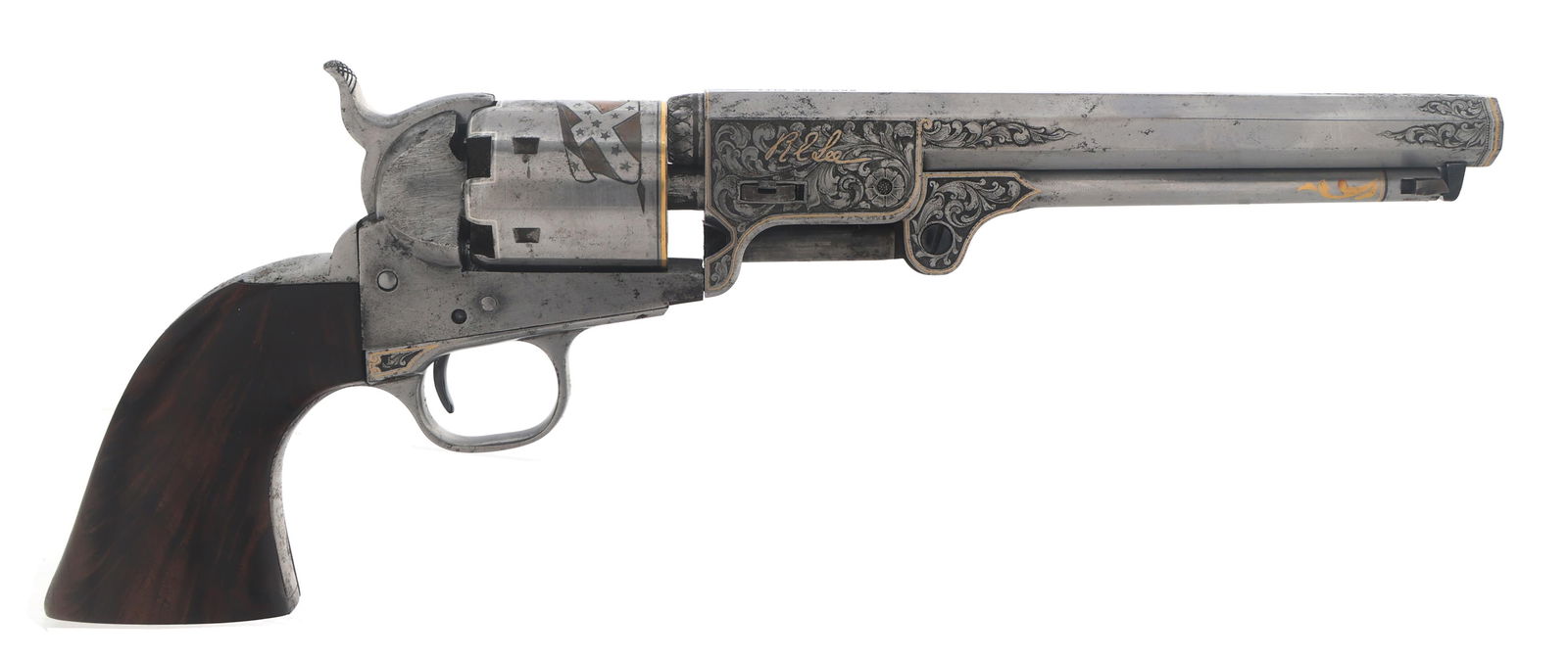 COLT 1851 CONFEDERATE COMMEMORATIVE REVOLVER (1 of 14)