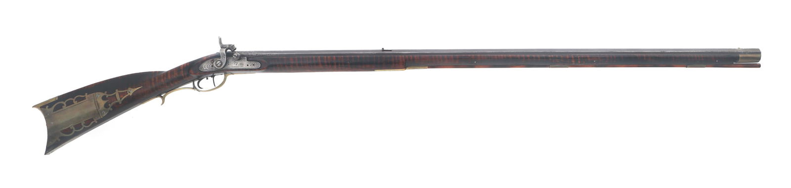 W. FILMAN .38 CALIBER PERCUSSION CONVERSION RIFLE (1 of 11)