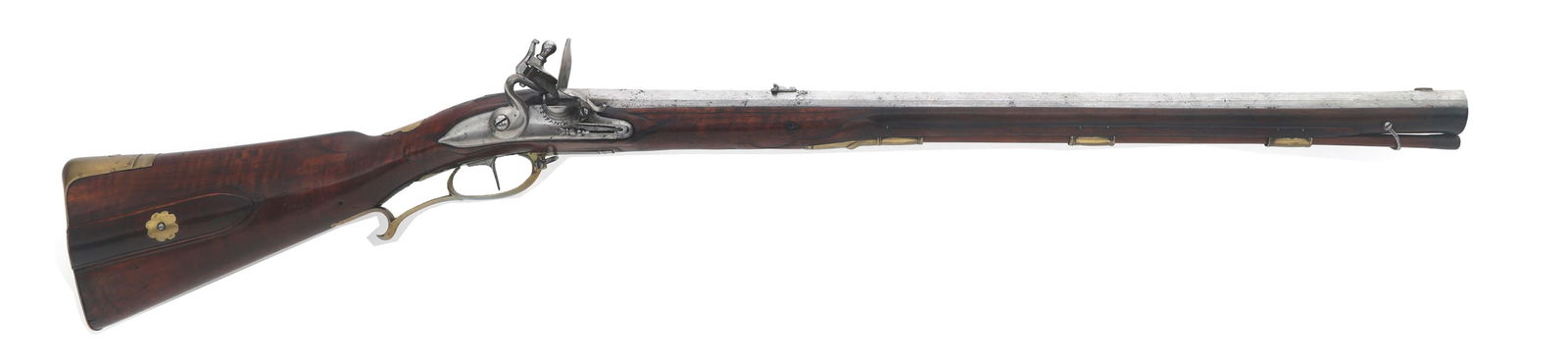 FRANCK .70 CALIBER FLINTLOCK JAGER RIFLE (1 of 11)
