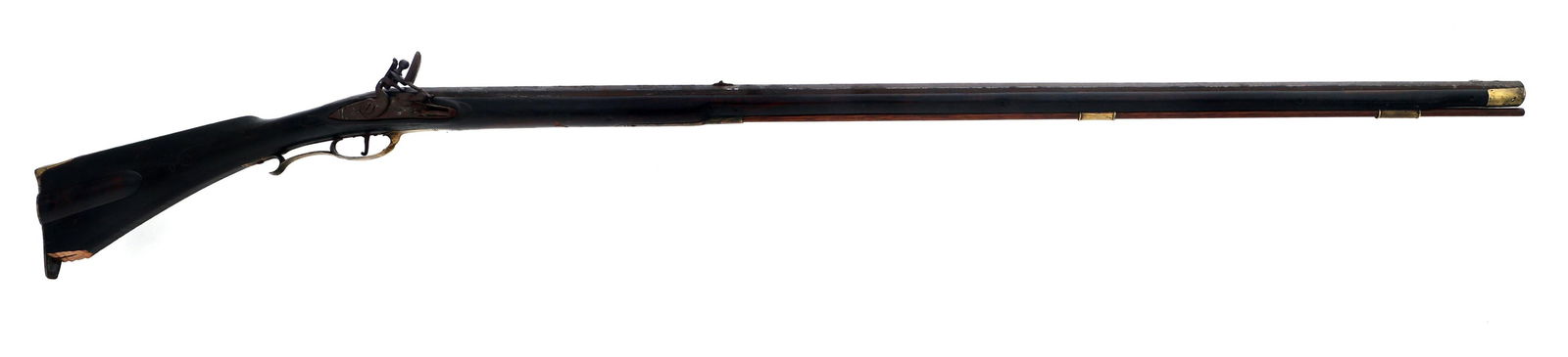 AMERICAN .56 CALIBER FLINTLOCK MUSKET (1 of 11)