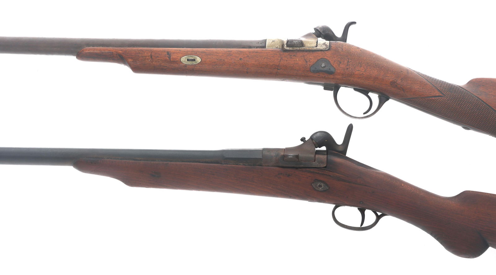 BELGIAN PROOFED SNIDER CONVERSION SHOTGUNS - 7