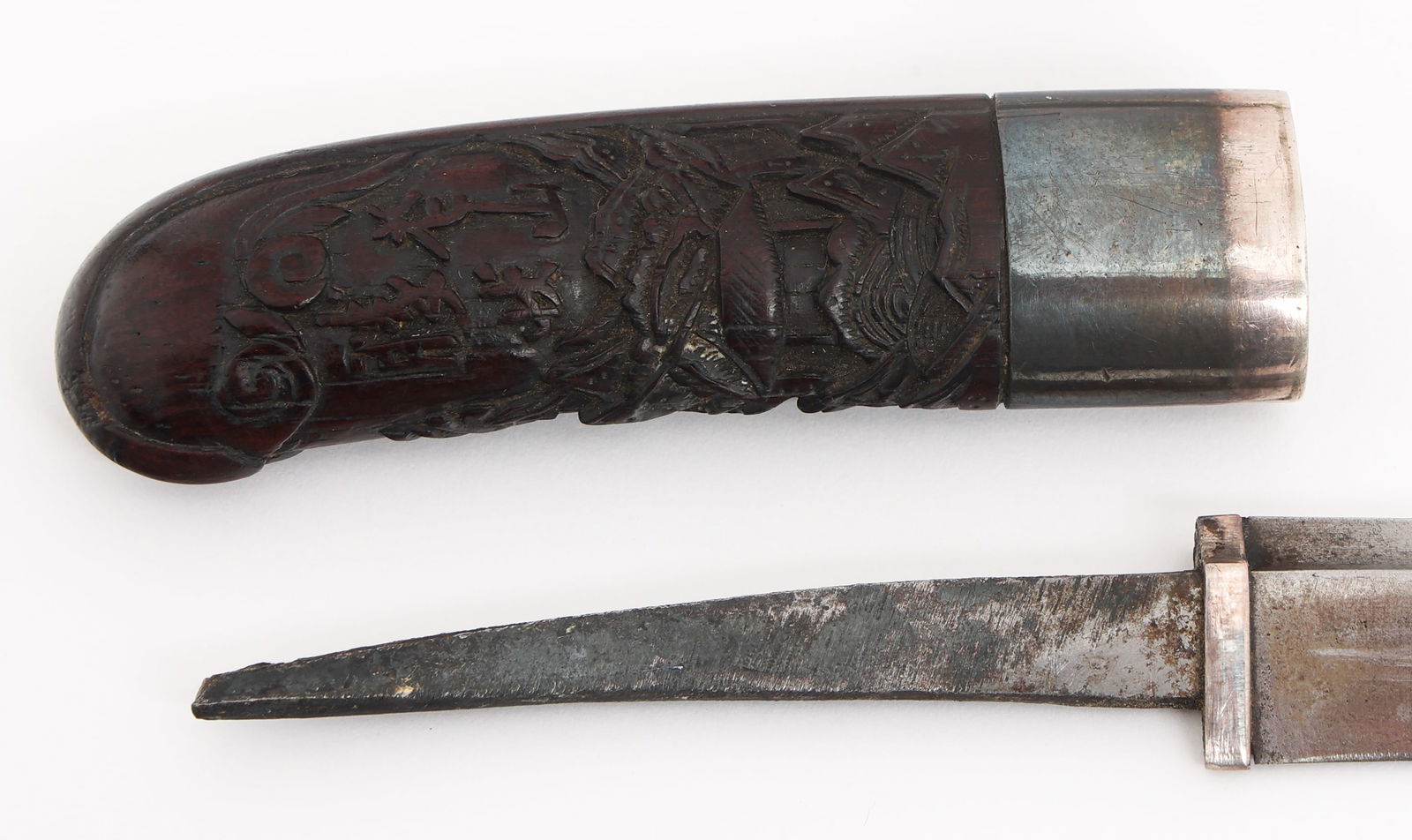KOREAN EUNJANGDO DAGGER WITH SCABBARD - 13